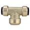 Apollo 3/4 in. CTS x 3/4 in. CTS x 3/4 in. IPS Brass Push-To-Connect Slip Tee FSBT3434IPS34 - alternate 3